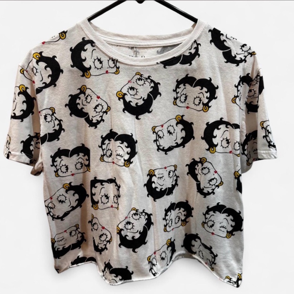 Betty Boop white cotton T-Shirt - Women’s Size XL